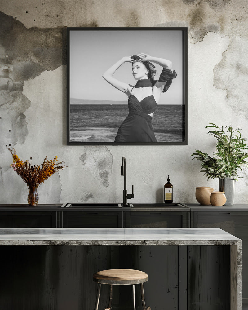 Artwork- Model-24X24inches-In White Floating Frame