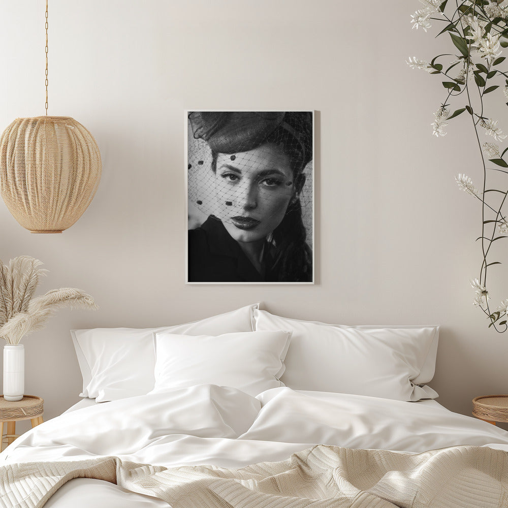 Artwork- Untitled-16X20inches-In White Floating Frame