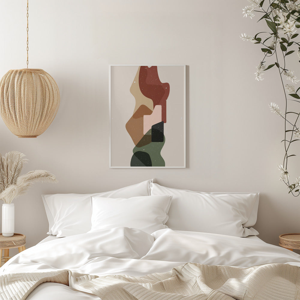 Abstract composition 12 Wall Artwork 0