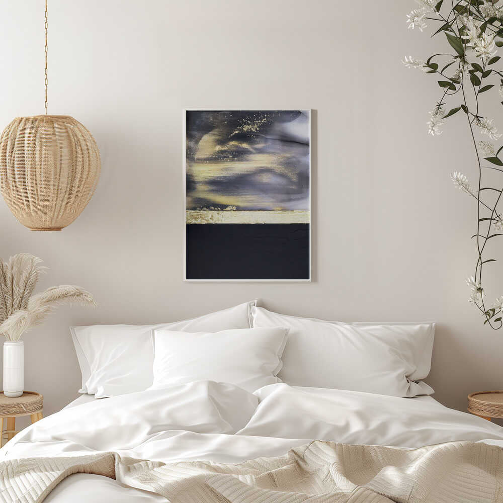 Wall art Gold Noir 2