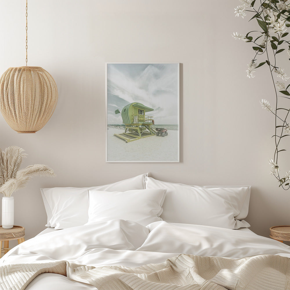 Vintage Florida Flair at Miami Beach Wall Artwork 0