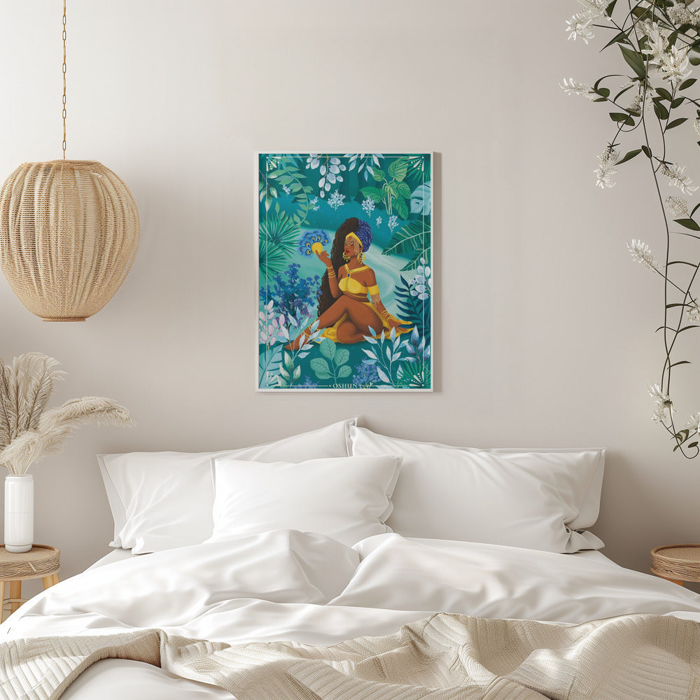 Oshun Orisha Goddess Wall Artwork 0