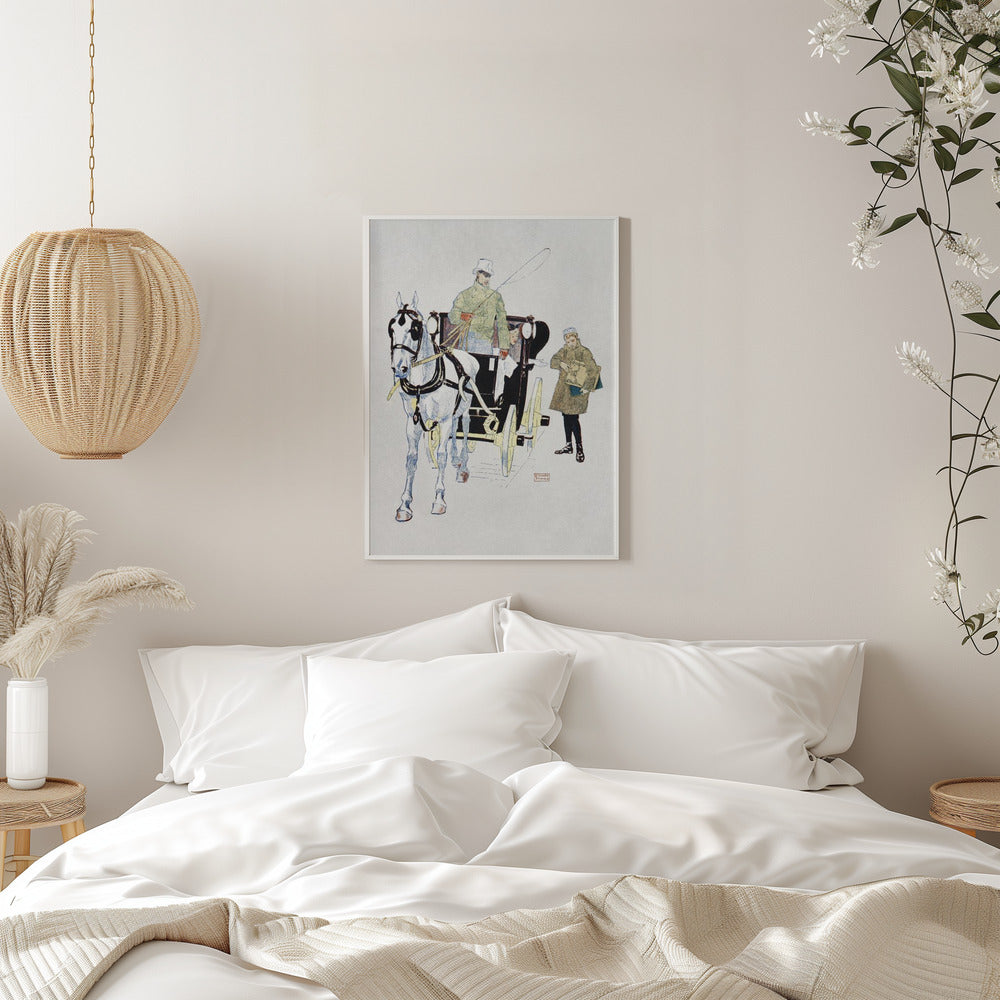 Vintage Carriage (1893) Wall Artwork 0