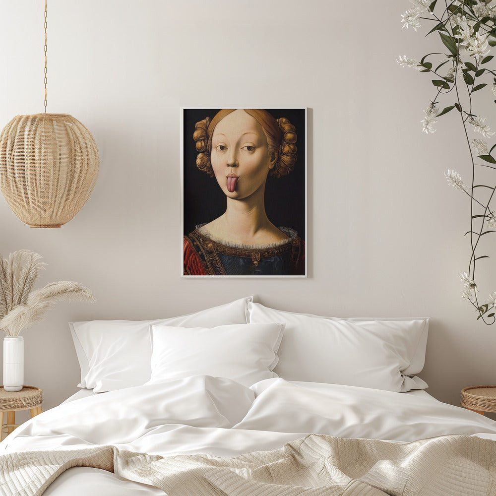 canvas prints Insolent Ladyinches-