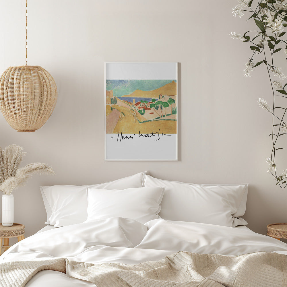 Artwork  Collioure En Aout Autographed 16X20-inches