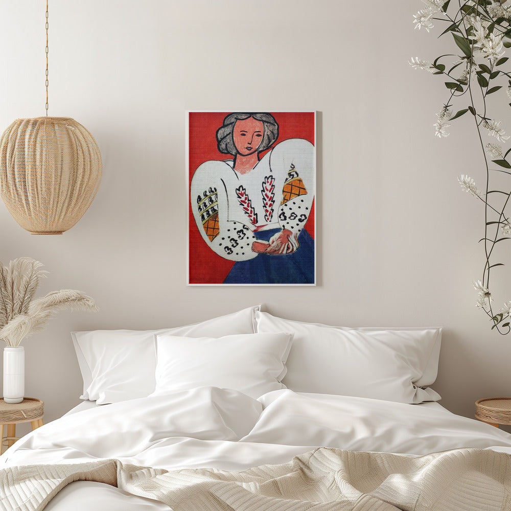 Artwork  La Camicetta Romena 1940 16X20-inches