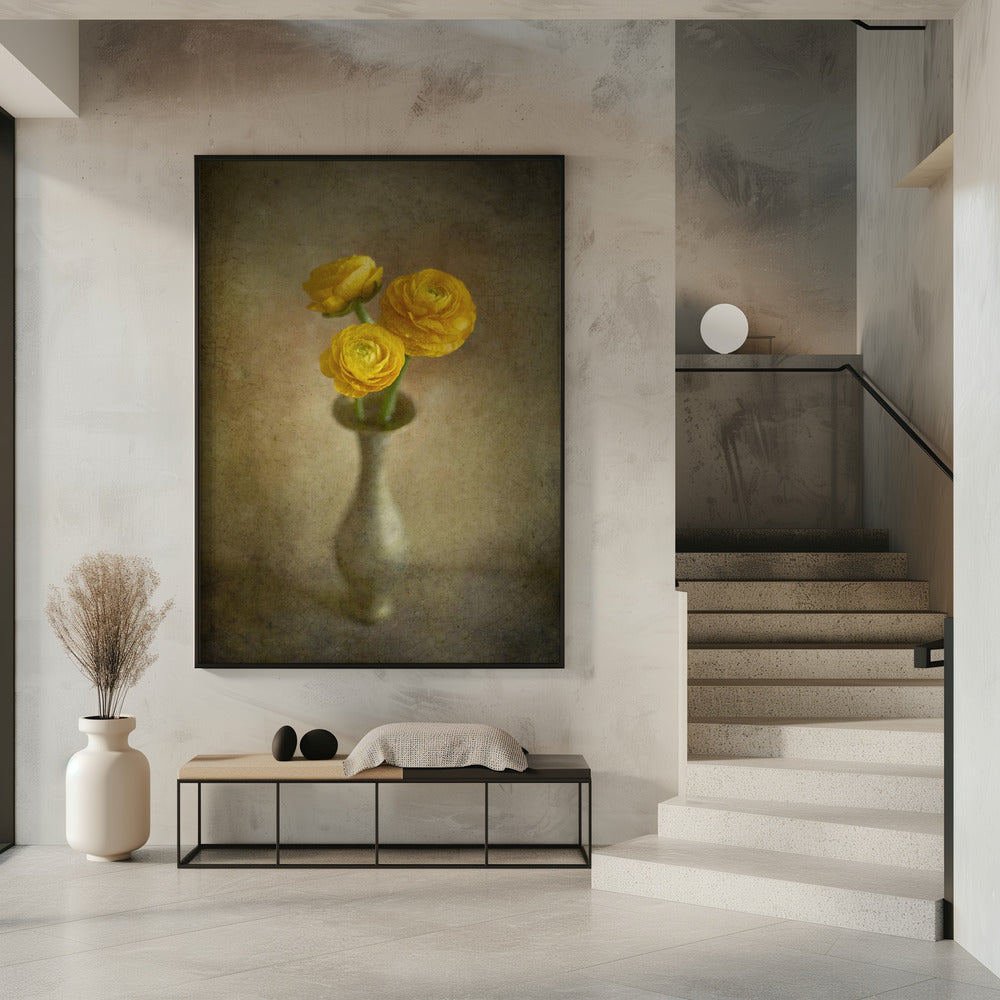 Yellow buttercups Wall Artwork 0