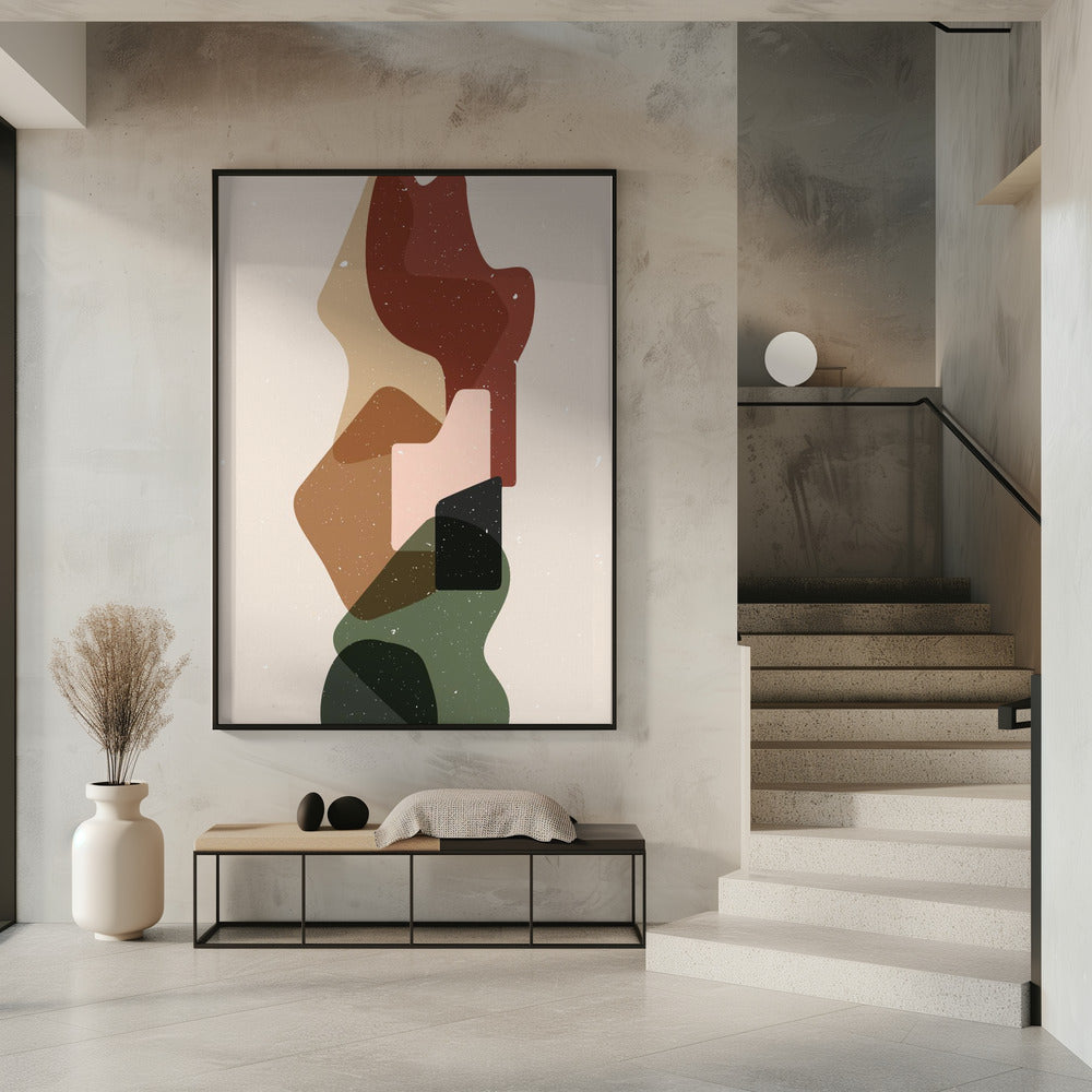 Abstract composition 12 Wall Artwork 0