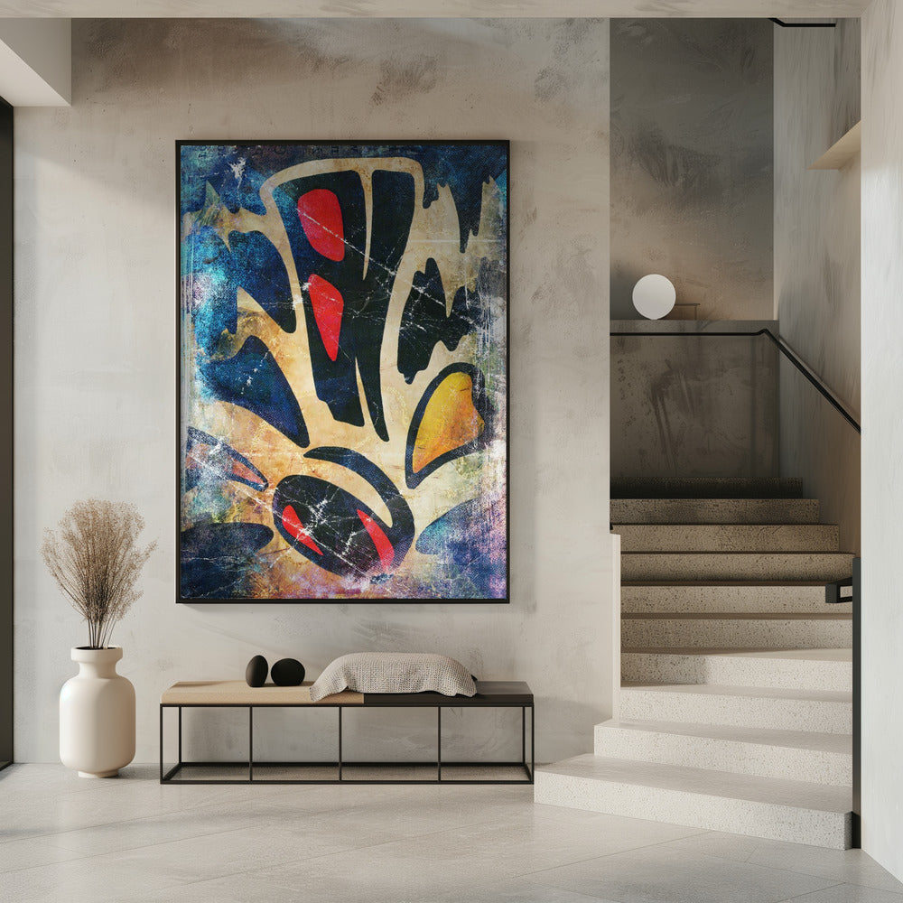 The abstraction Wall Artwork 0