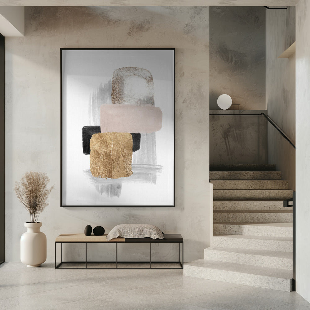 Brush Strokes-5 Wall Artwork 0