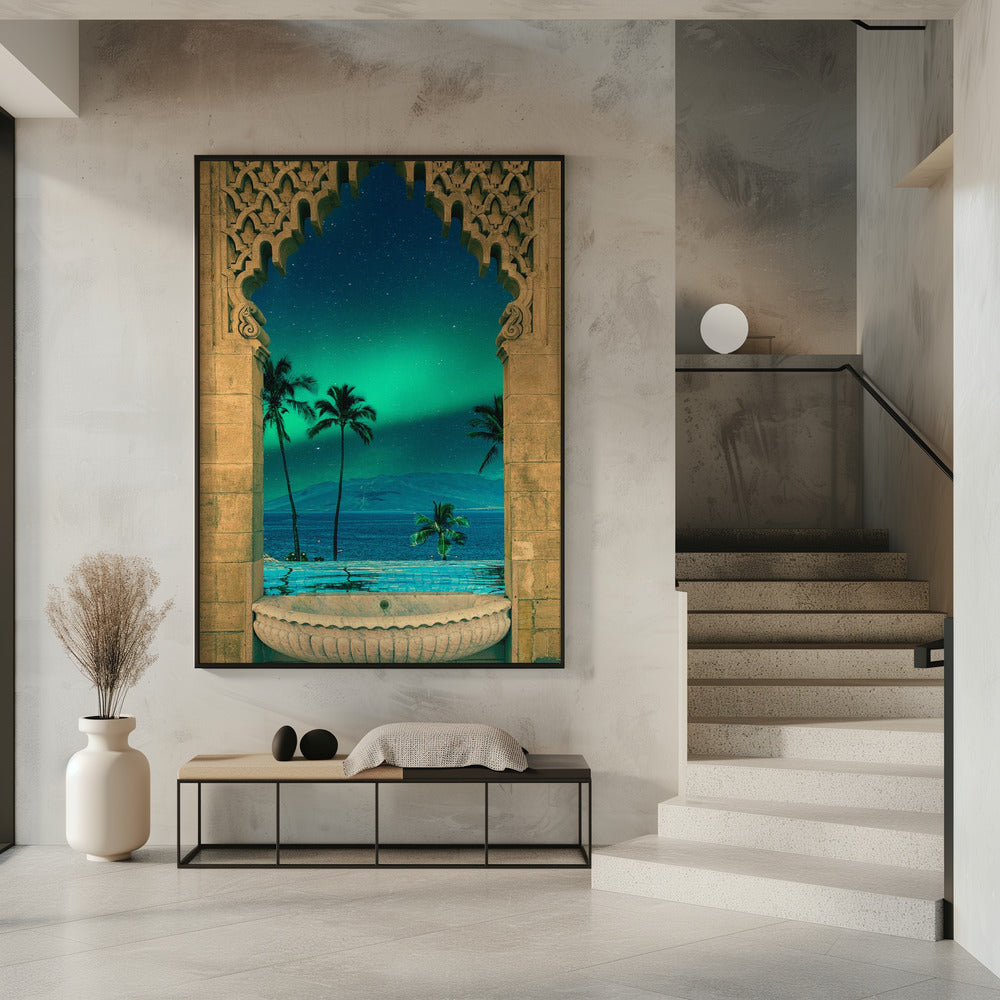 Artwork Portal In To The Night16X20- inches- Unframed