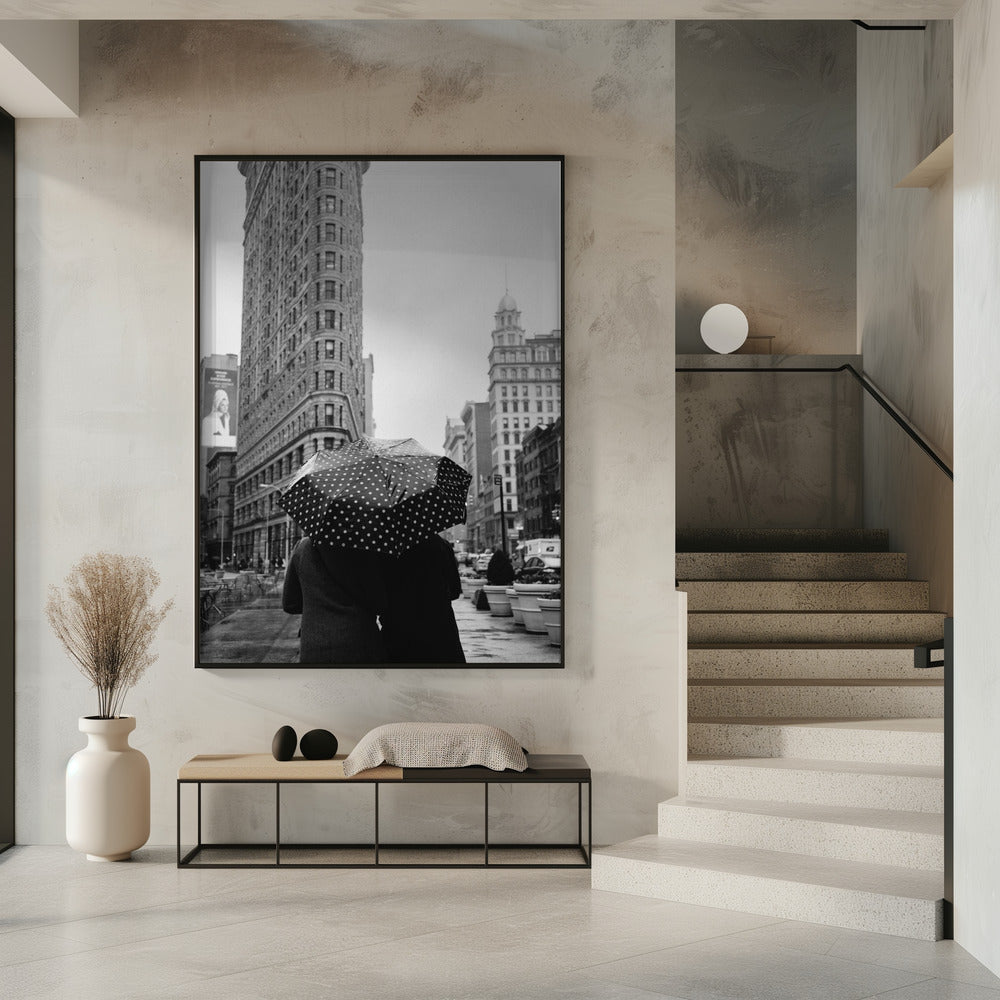 canvas prints Flatiron Rainy Day Ii.16X20inches- Unframed