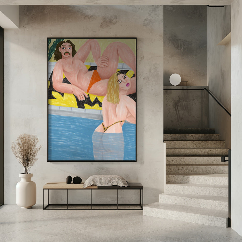 Wall art Au Bassin