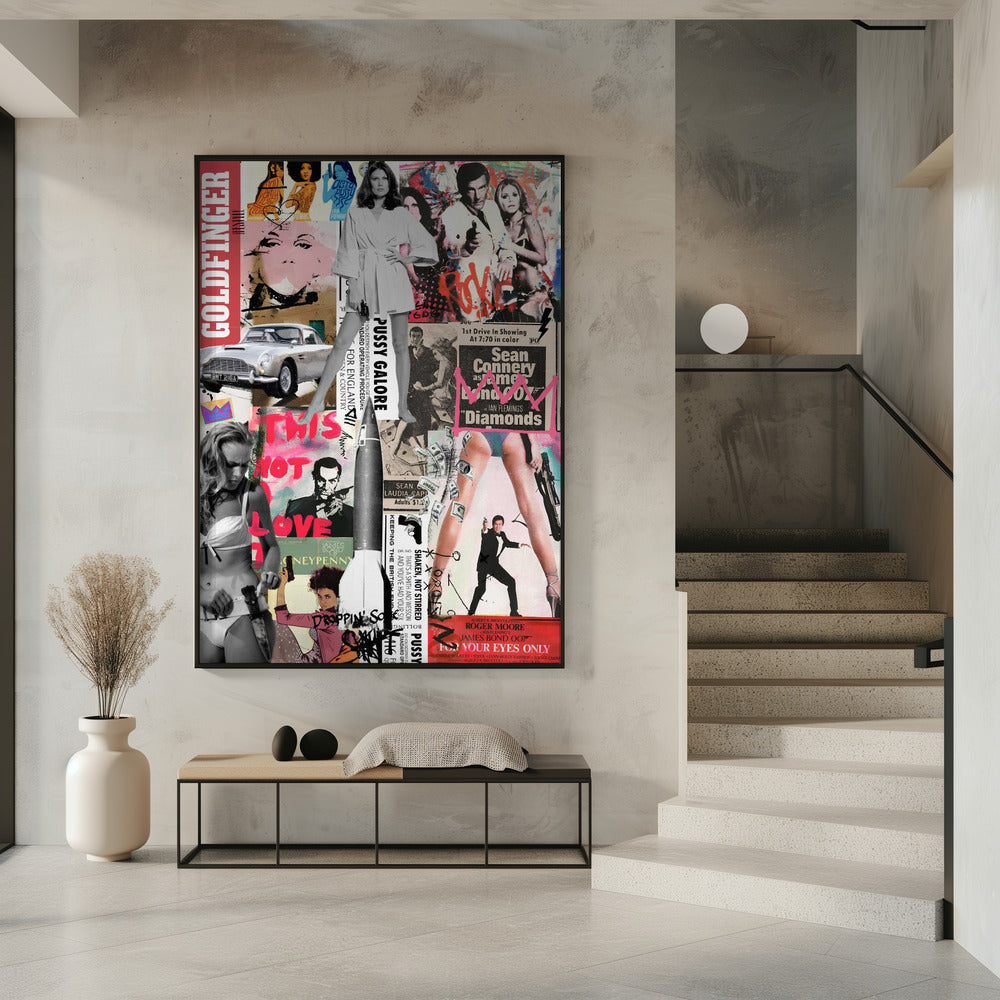 The Name Bond-Wall art