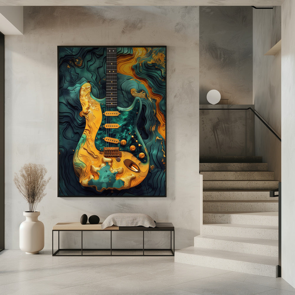 Music Guitar 6 Wall Artwork 0