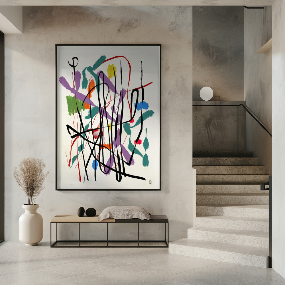 Abstract Art Canvas Print-wall-art-august-5th-inches