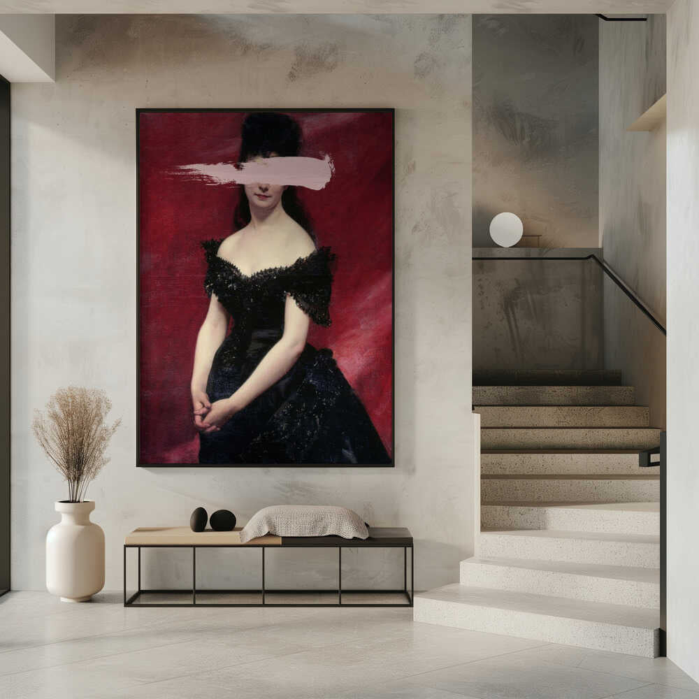 Wall art Blackdress3 Ratio2x3