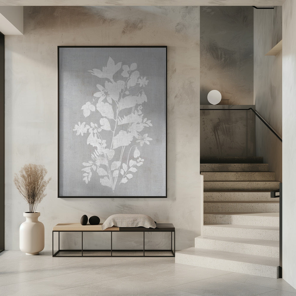 Artwork- Botanical Illustration 8-36X48inches-Gallery Wrapped (Ready to Hang)