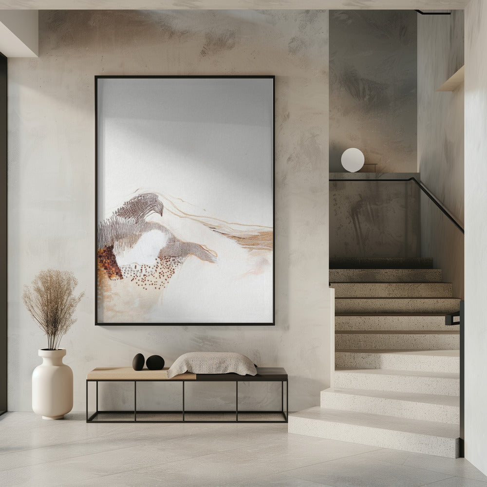 Artwork- Invisible world Iv-36X48inches-Gallery Wrapped (Ready to Hang)