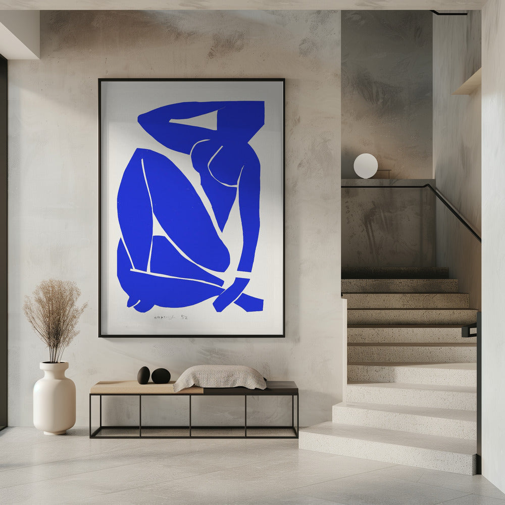 Artwork  Nudo Blu III 1952 -inches