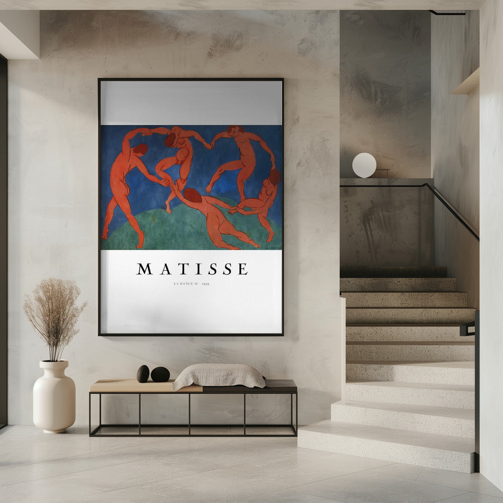 Artwork  La Danse II By Henri Matisse -inches