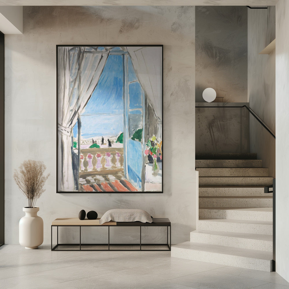 Artwork  La Fenêtre Ouverte -inches