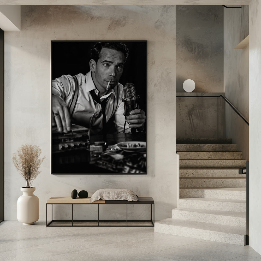 Artwork- ....good night and good luck...-36X48inches-Gallery Wrapped (Ready to Hang)