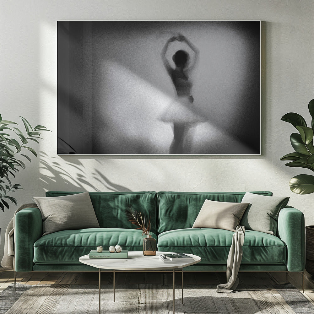 Artwork- n/t-48X36inches-In Black Floating Frame