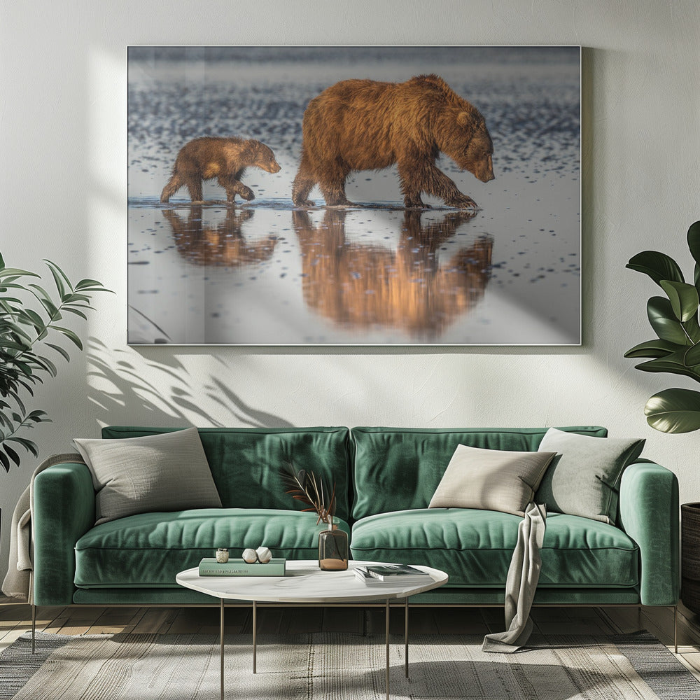 Artwork Beauty and the beast20X16inches- Unframed