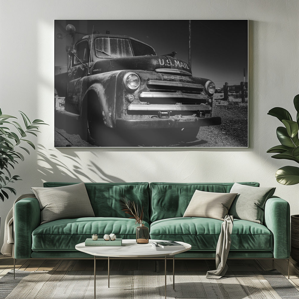 Artwork- Nas(ty)Car-48X36inches-In Black Floating Frame