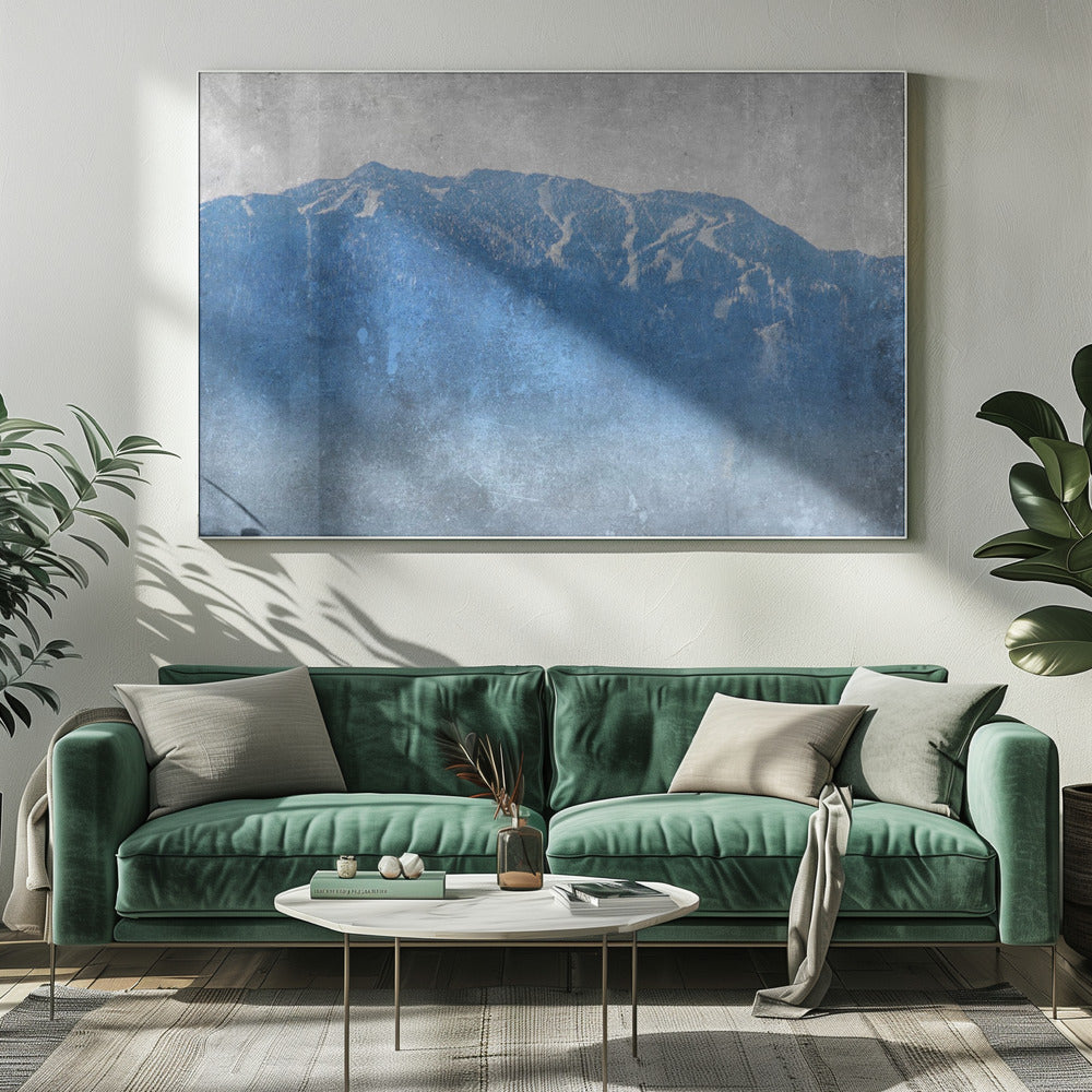 Artwork- High Sierra II-48X36inches-In Black Floating Frame