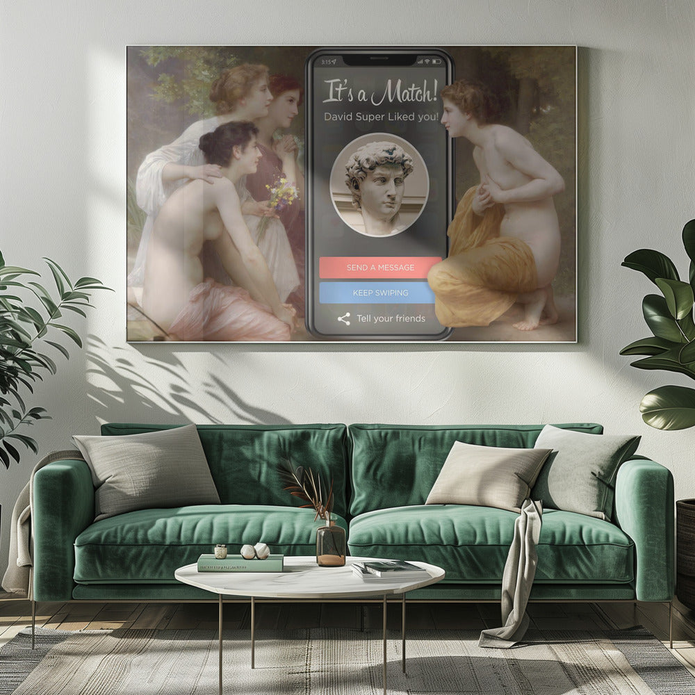 canvas prints David Match20X16inches- Unframed