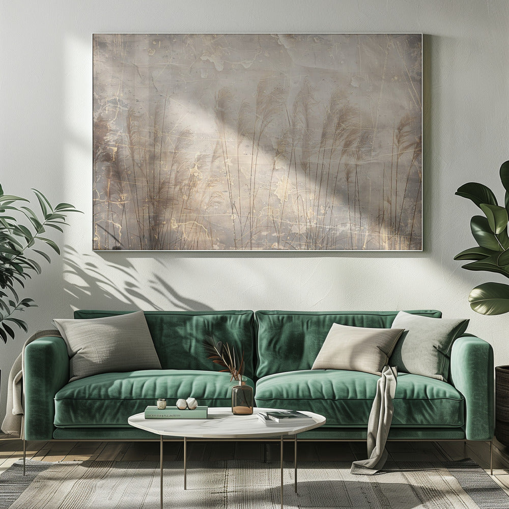 Jungle Leaves Art Illustration Wallart 40 Wall Artwork 0