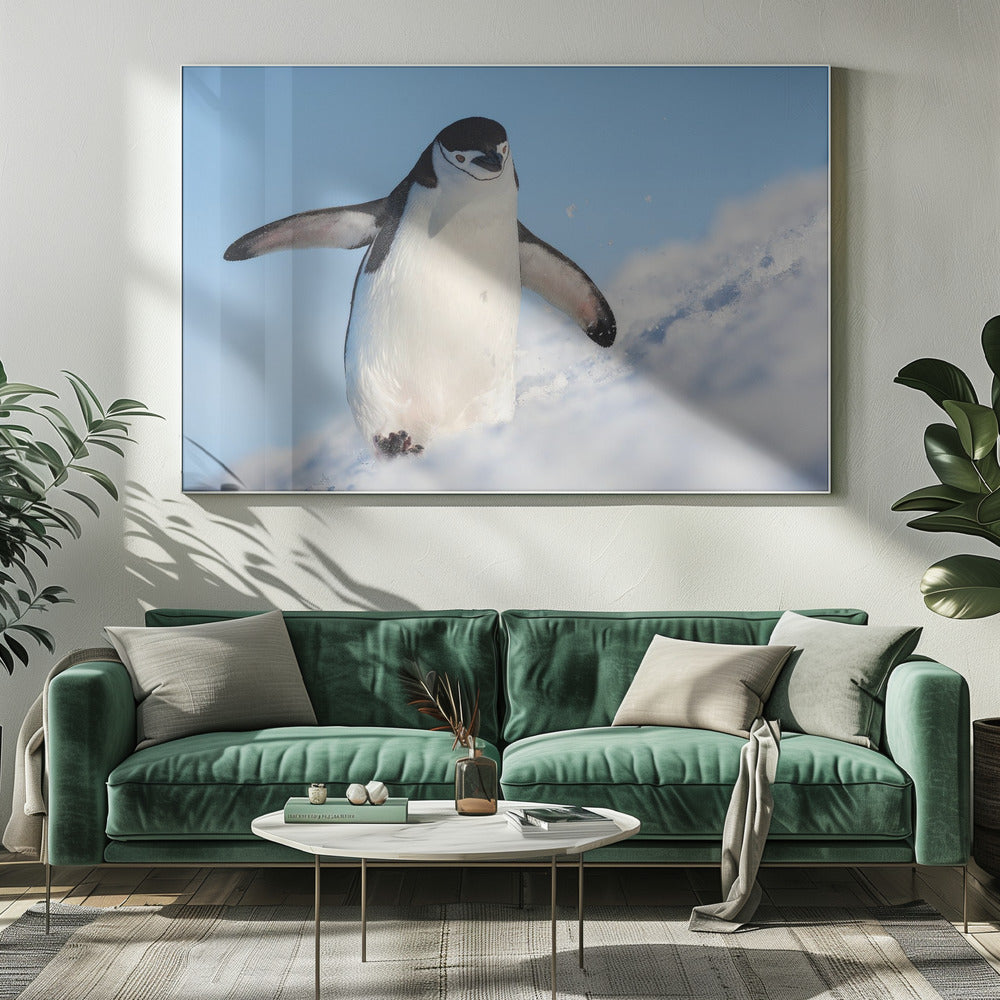 Wall art Running up that hill-20X16inches-Gallery Wrapped (Ready to Hang)