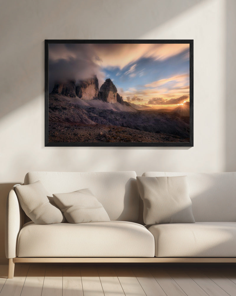 Artwork The Final Moment20X16inches- Black Frame