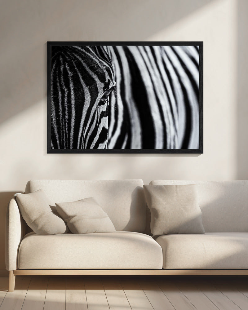 Artwork- The look of nature-48X36inches-In White Floating Frame