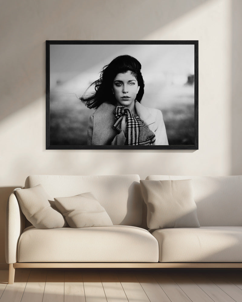 Artwork- Untitled-48X36inches-In White Floating Frame