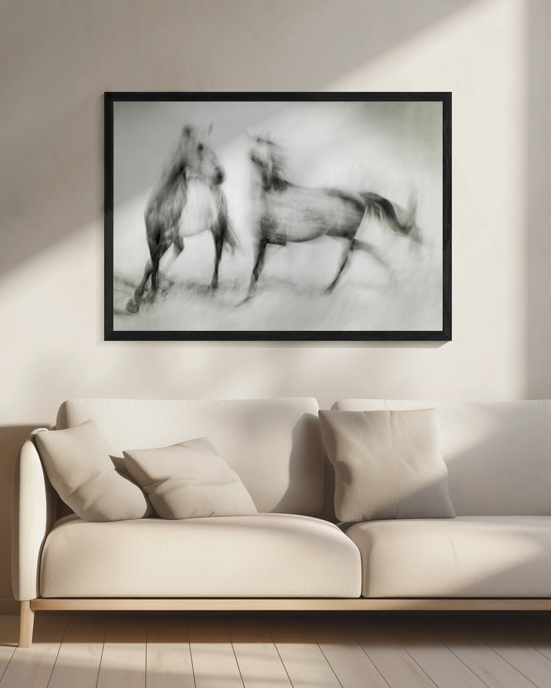 Artwork- Shivers-20X16inches-In Black Floating Frame