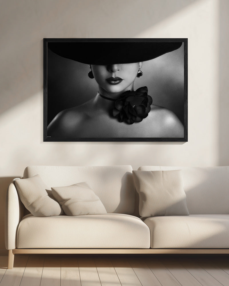 Artwork- Enigma-48X36inches-In White Floating Frame