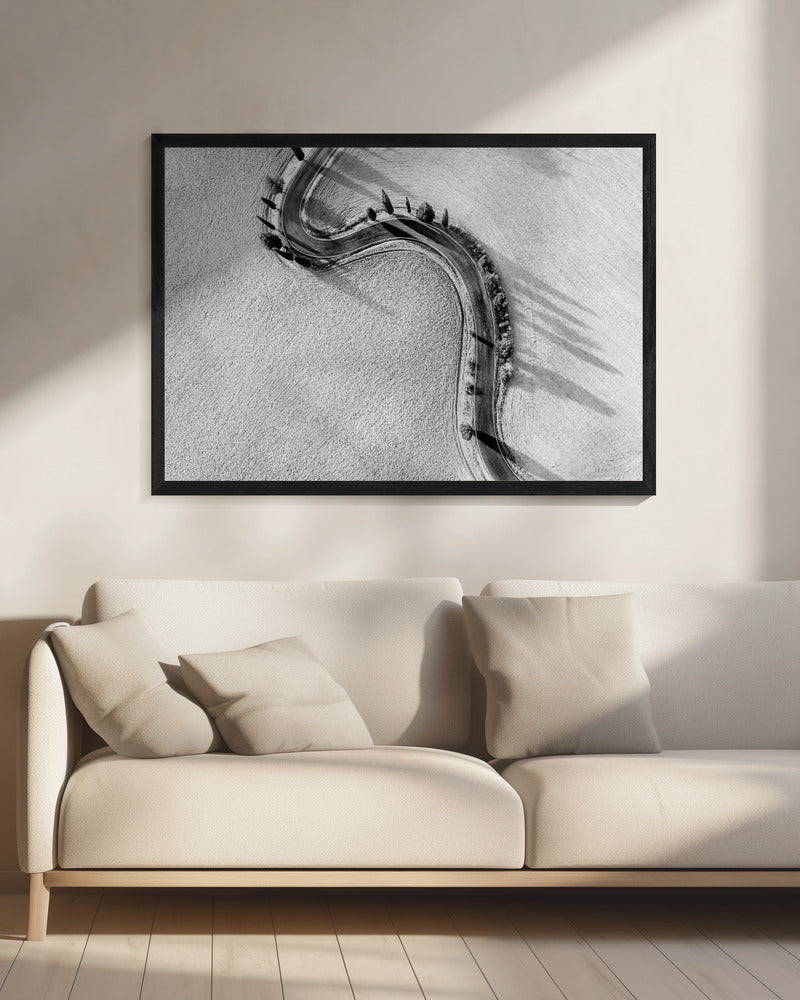 Artwork- Monticchellio-48X36inches-In White Floating Frame