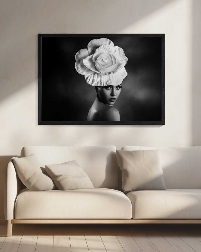 Wall art Queen of flowers 3