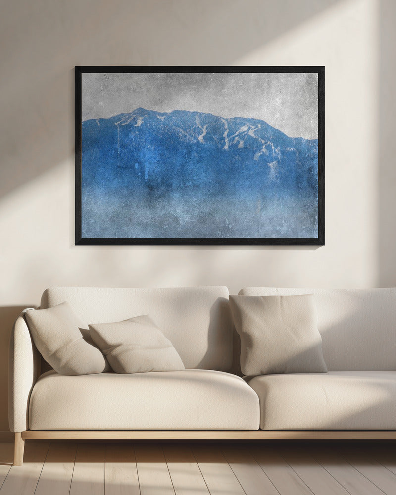 Artwork- High Sierra II-48X36inches-In White Floating Frame