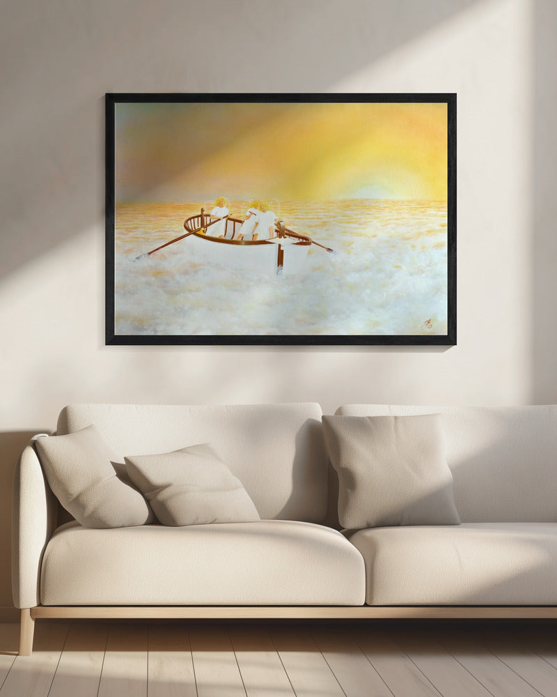 canvas prints Soul Searchers20X16inches- Black Frame