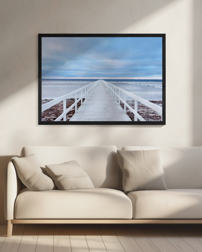 Artwork The bridge20X16inches- Black Frame