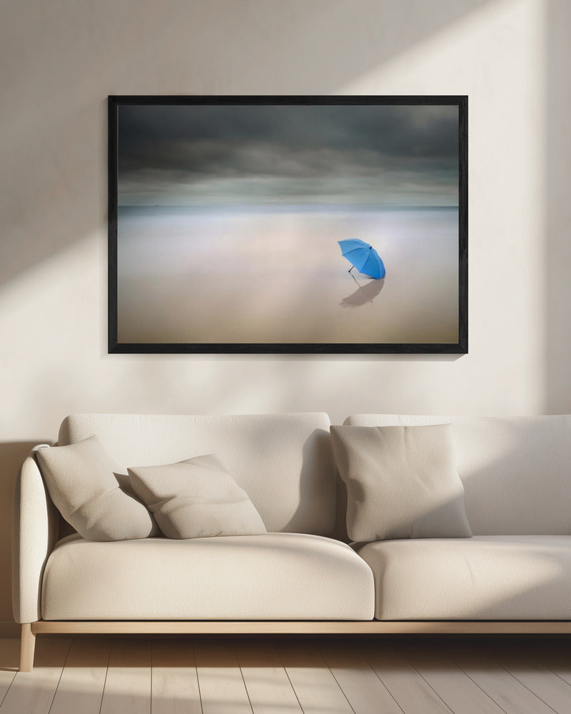 Artwork Summer Rain20X16inches- Black Frame