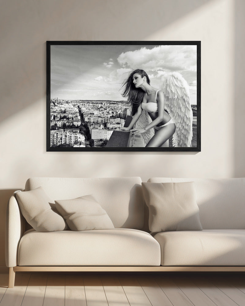 Artwork Angel20X16inches- Black Frame