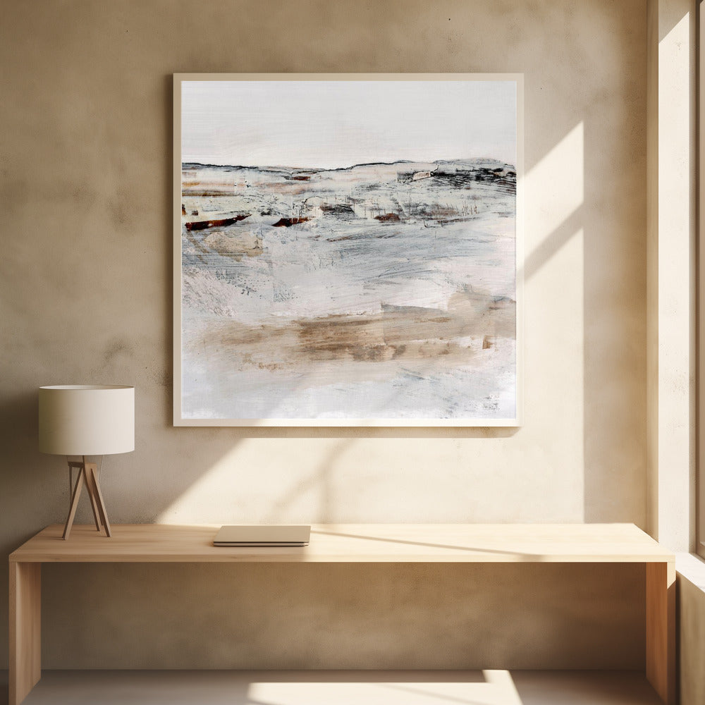 August No3 Abstract Waves Wall Artwork 0