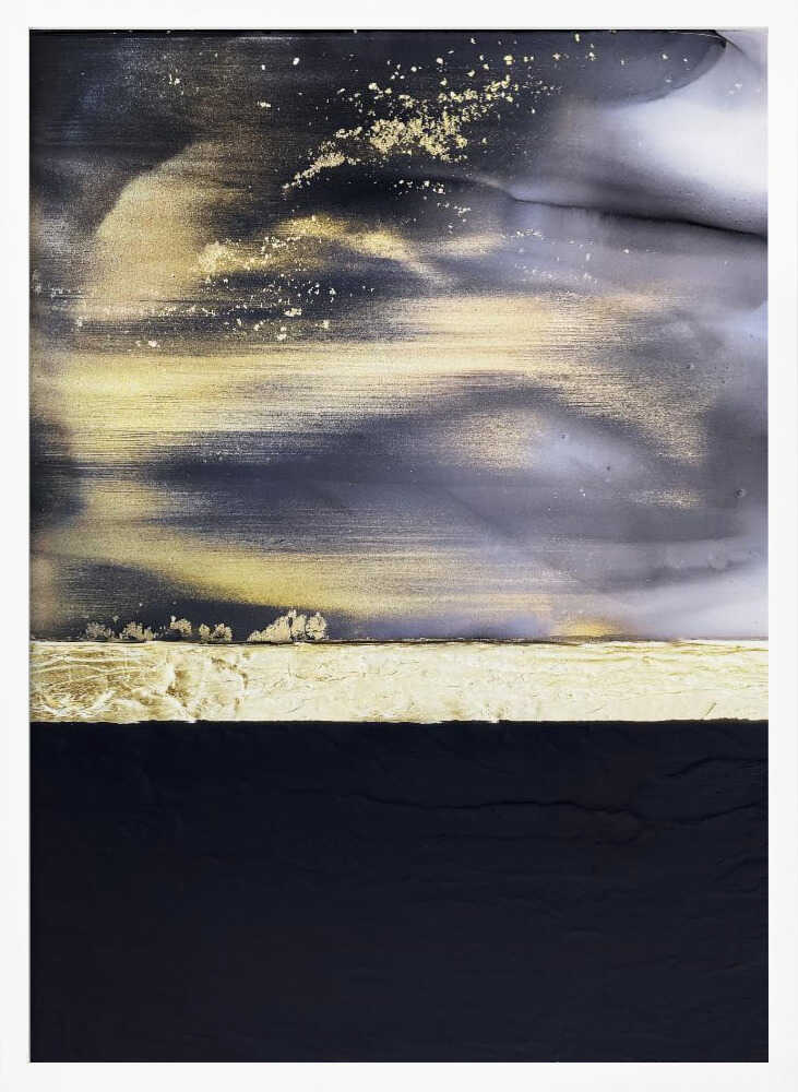 Wall art Gold Noir 2