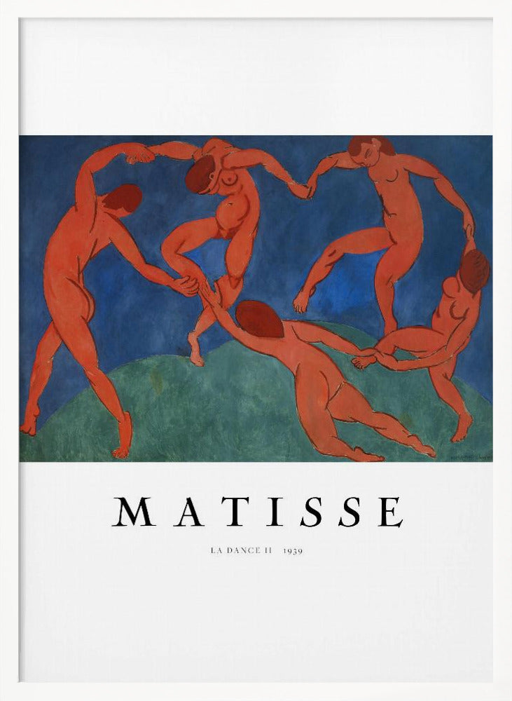 Artwork  La Danse II By Henri Matisse 36X48-inches