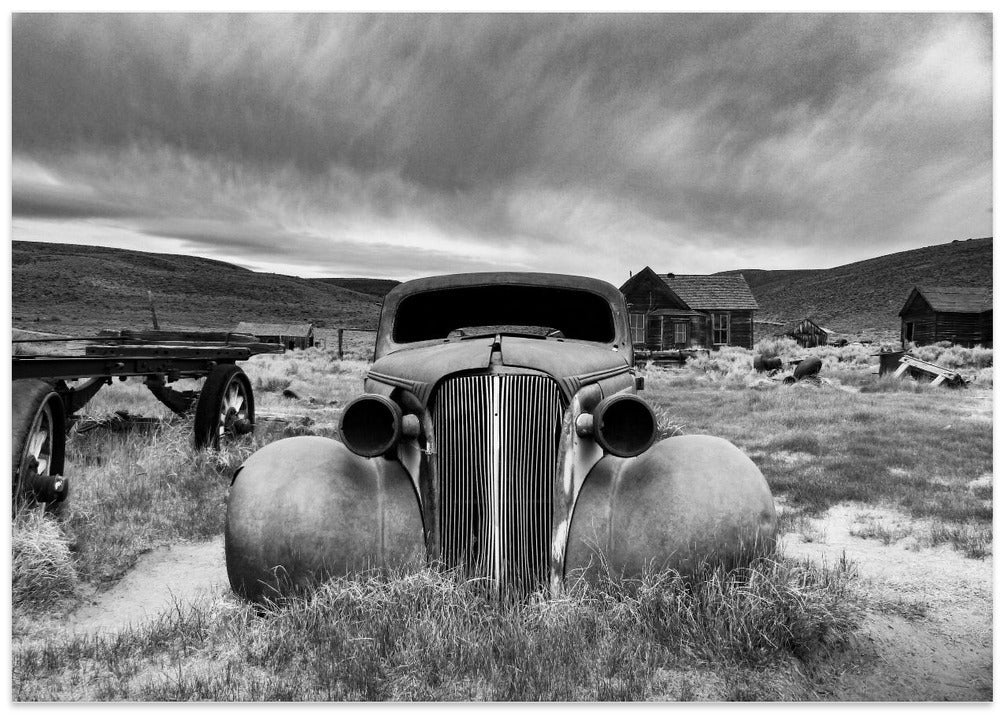 Artwork- Bodie State Historic Park-48X36inches-Gallery Wrapped (Ready to Hang)
